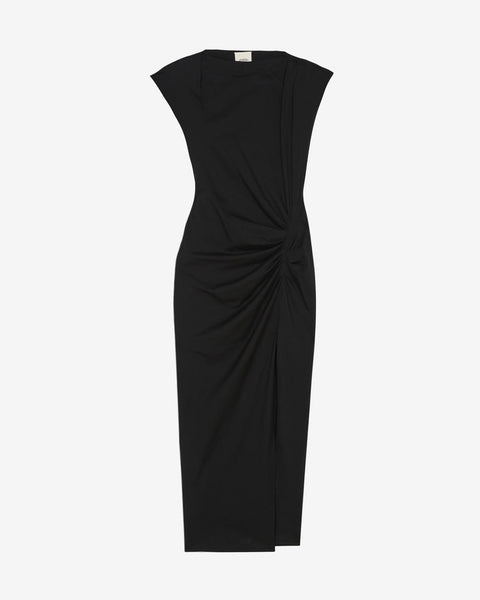 【関税&送料込】Isabel Marant Black Nadela Dress In Cotton ISABEL MARANT Black Nadela dress in cotton – Lord & Taylor
