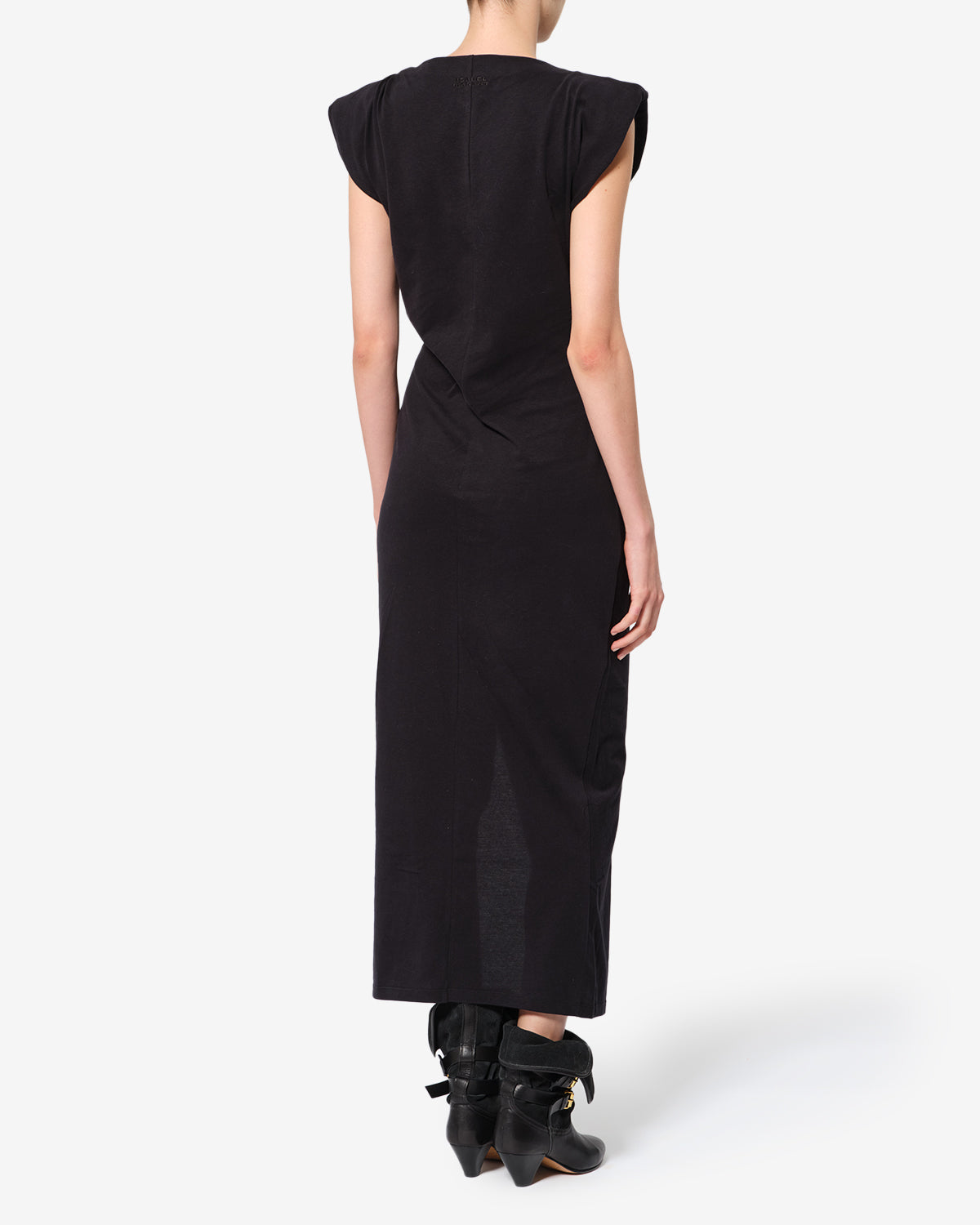Nadela Dress Woman black | ISABEL MARANT Official online store
