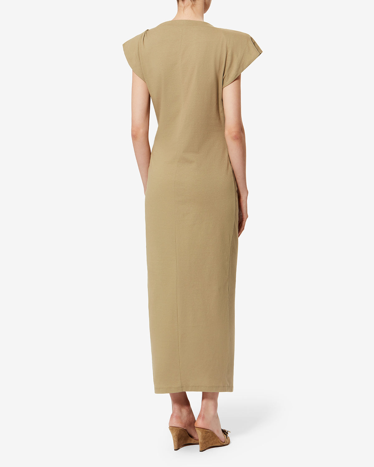 NADELA DRESS Woman Light Bronze | ISABEL MARANT Official online store