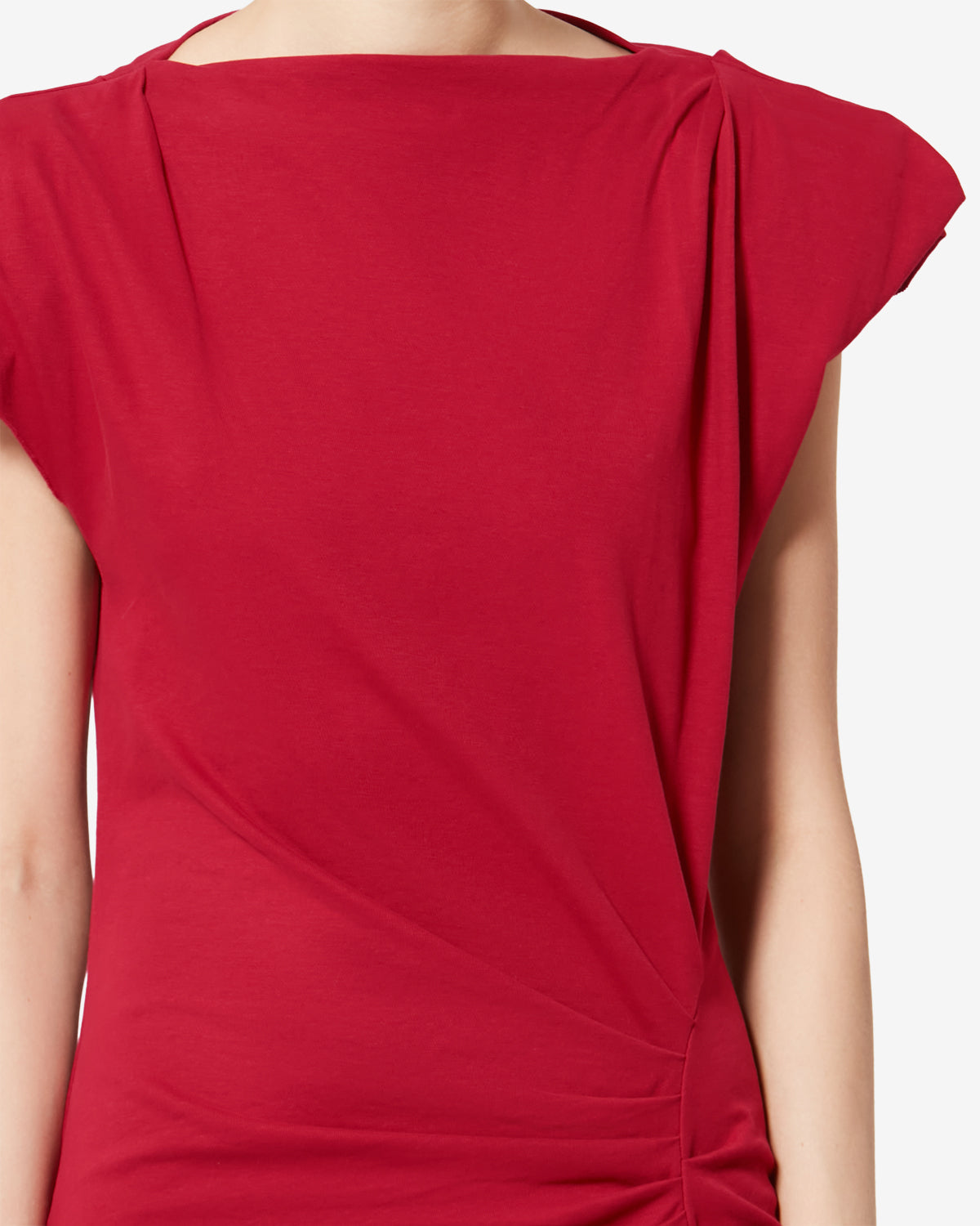 NADELA DRESS Woman cherry | ISABEL MARANT Official online store