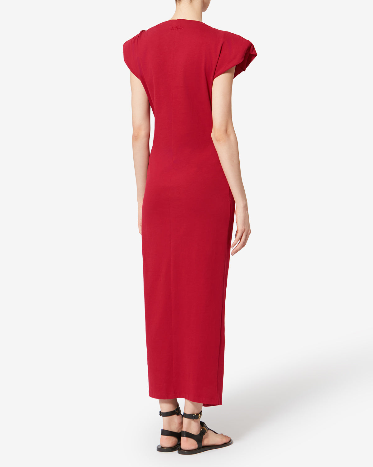 NADELA DRESS Woman cherry | ISABEL MARANT Official online store