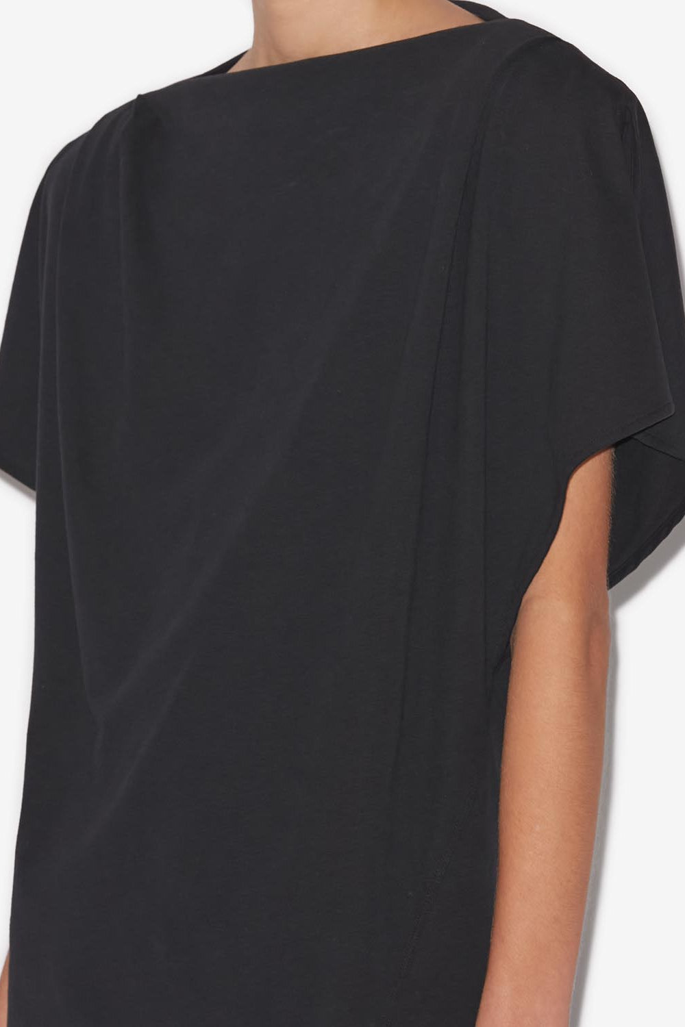 Abito in jersey di cotone silvane - Nero - Woman - 5