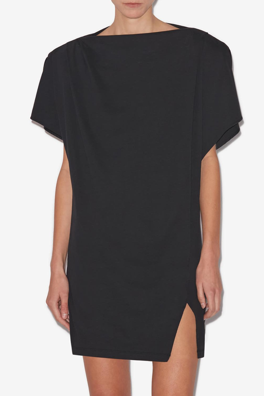 Abito in jersey di cotone silvane - Nero - Woman - 7