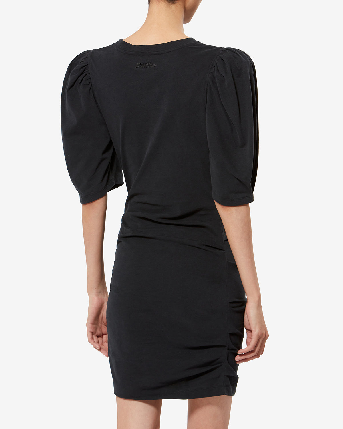 Vestido mylda de algodón orgánico - Negro - Woman - 4