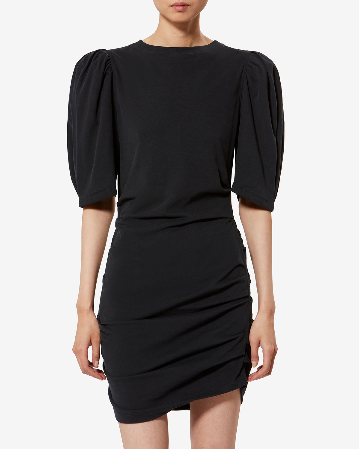 Vestido mylda de algodón orgánico - Negro - Woman - 3