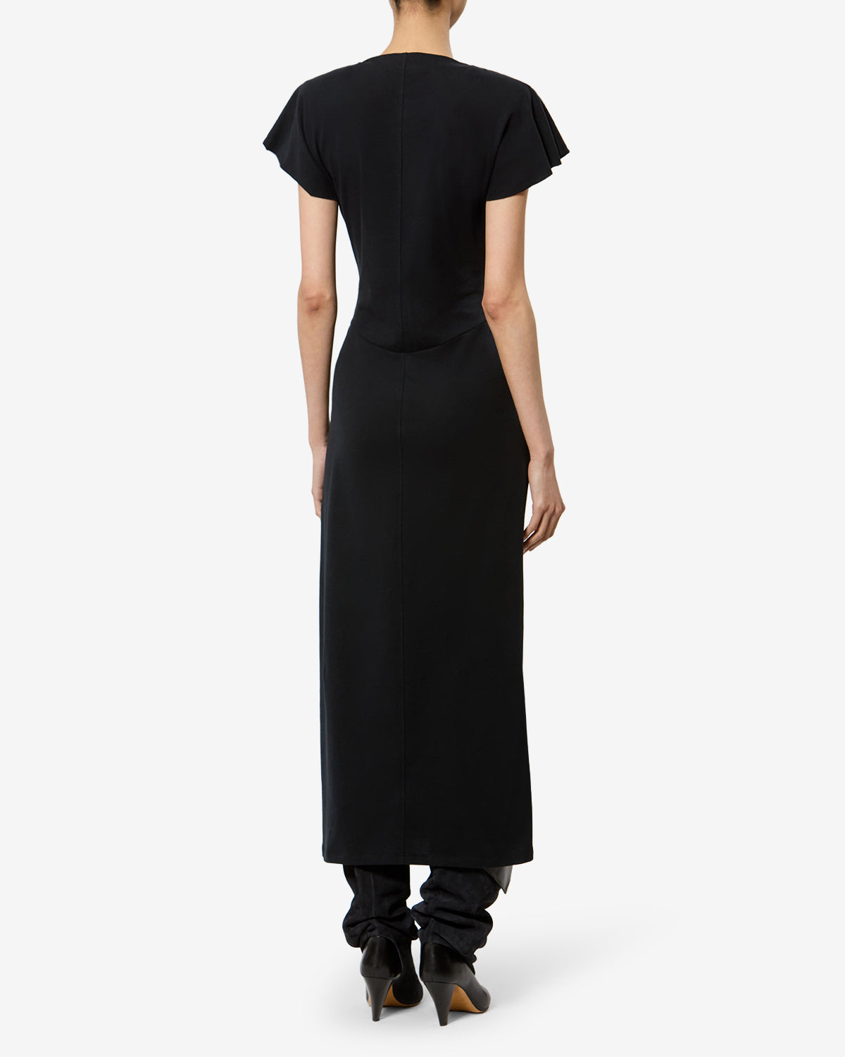 Nadra Dress Woman black | ISABEL MARANT Official online store