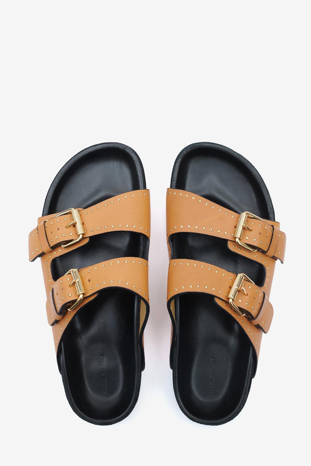 Sandali aperti in pelle lennyo - Naturale - Woman - 8