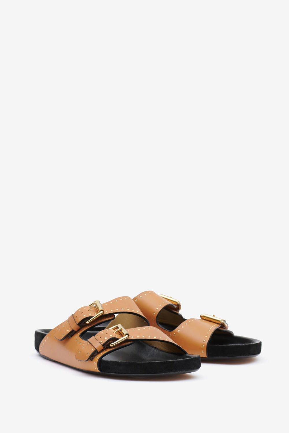 Sandali aperti in pelle lennyo - Naturale - Woman - 6