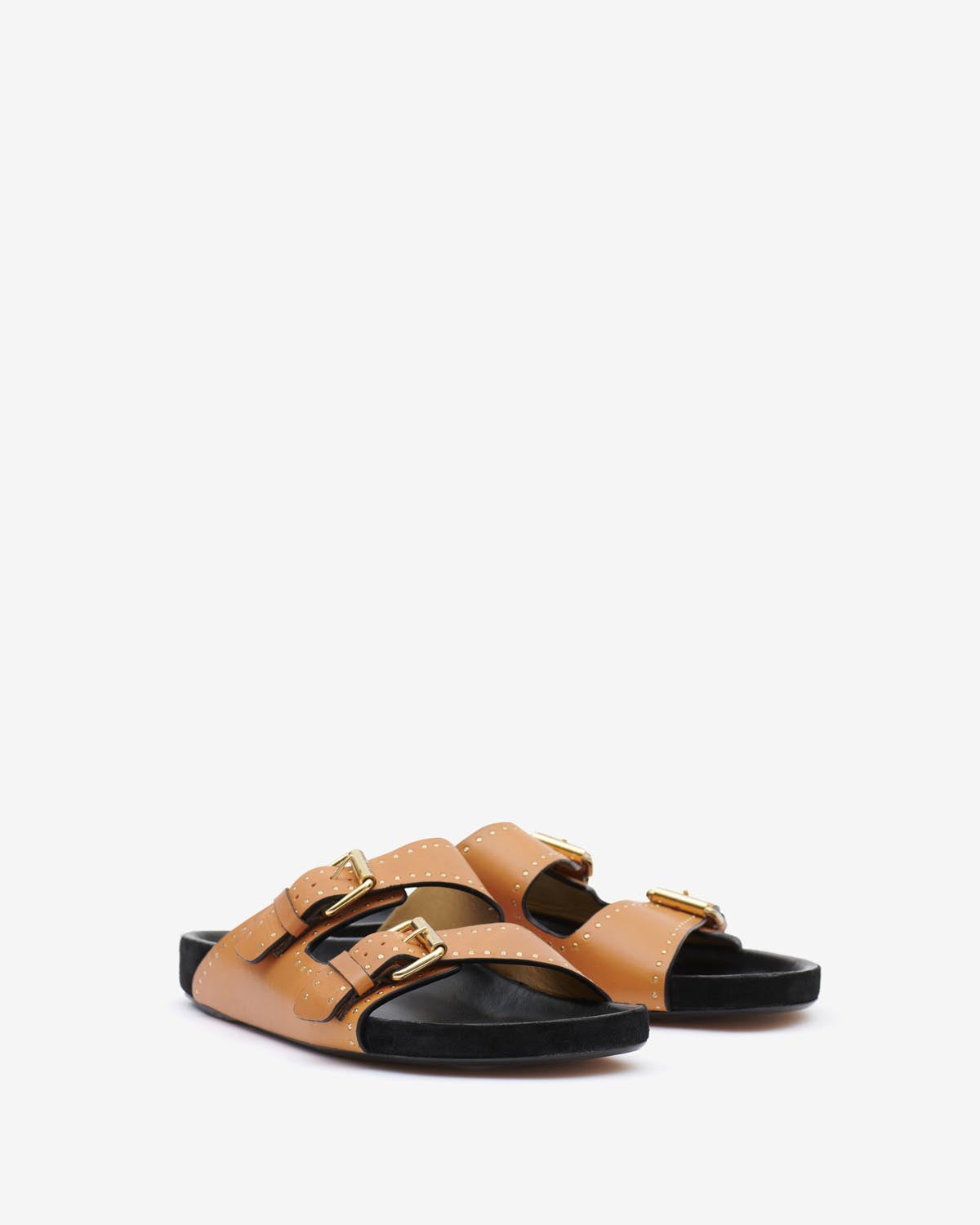 Lennyo 가죽 소재의 오픈 샌들 - 자연스러운 - Woman - 6