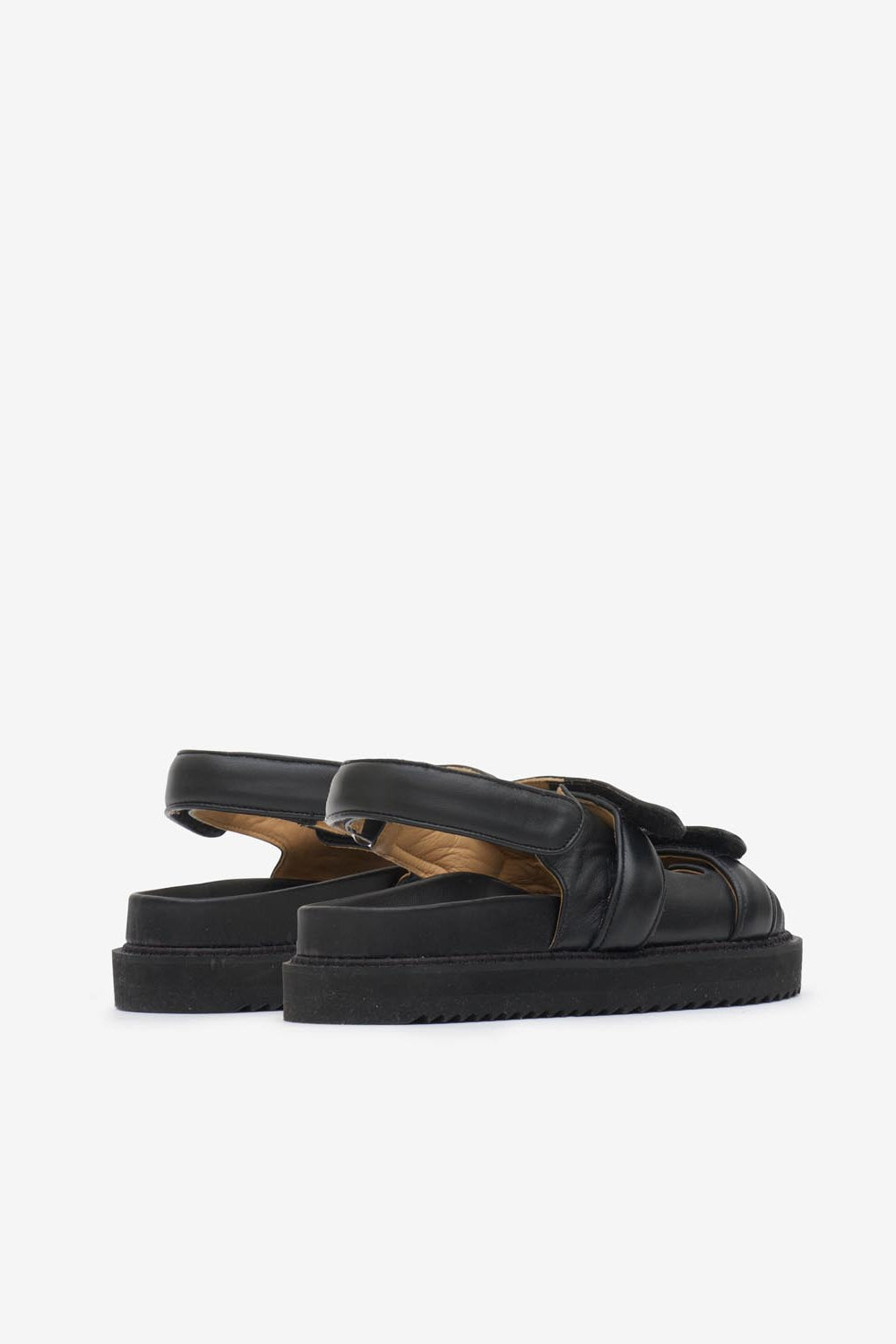 Sandalias de algodón madee - Negro - Woman - 2