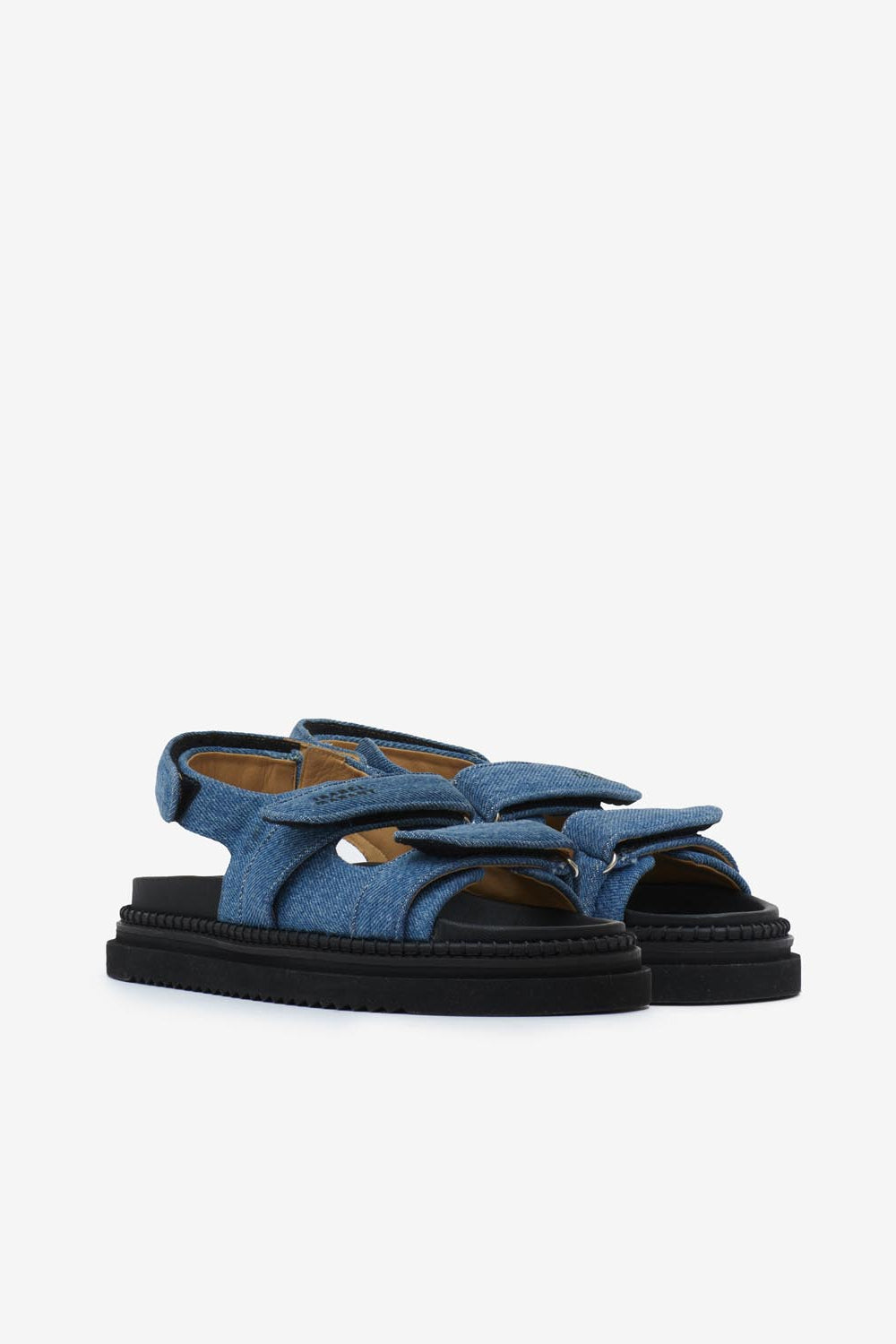 Sandalias de algodón madee - Azul claro - Woman - 5