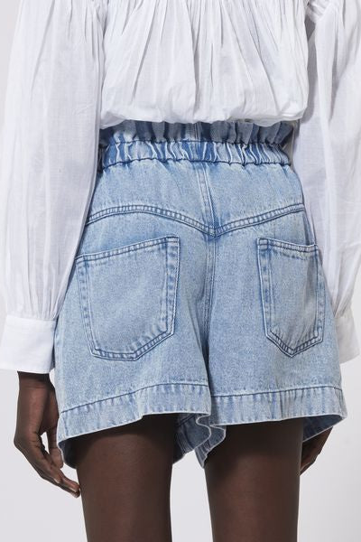 Pantalón corto vaquero titea - Azul claro - Woman - 10