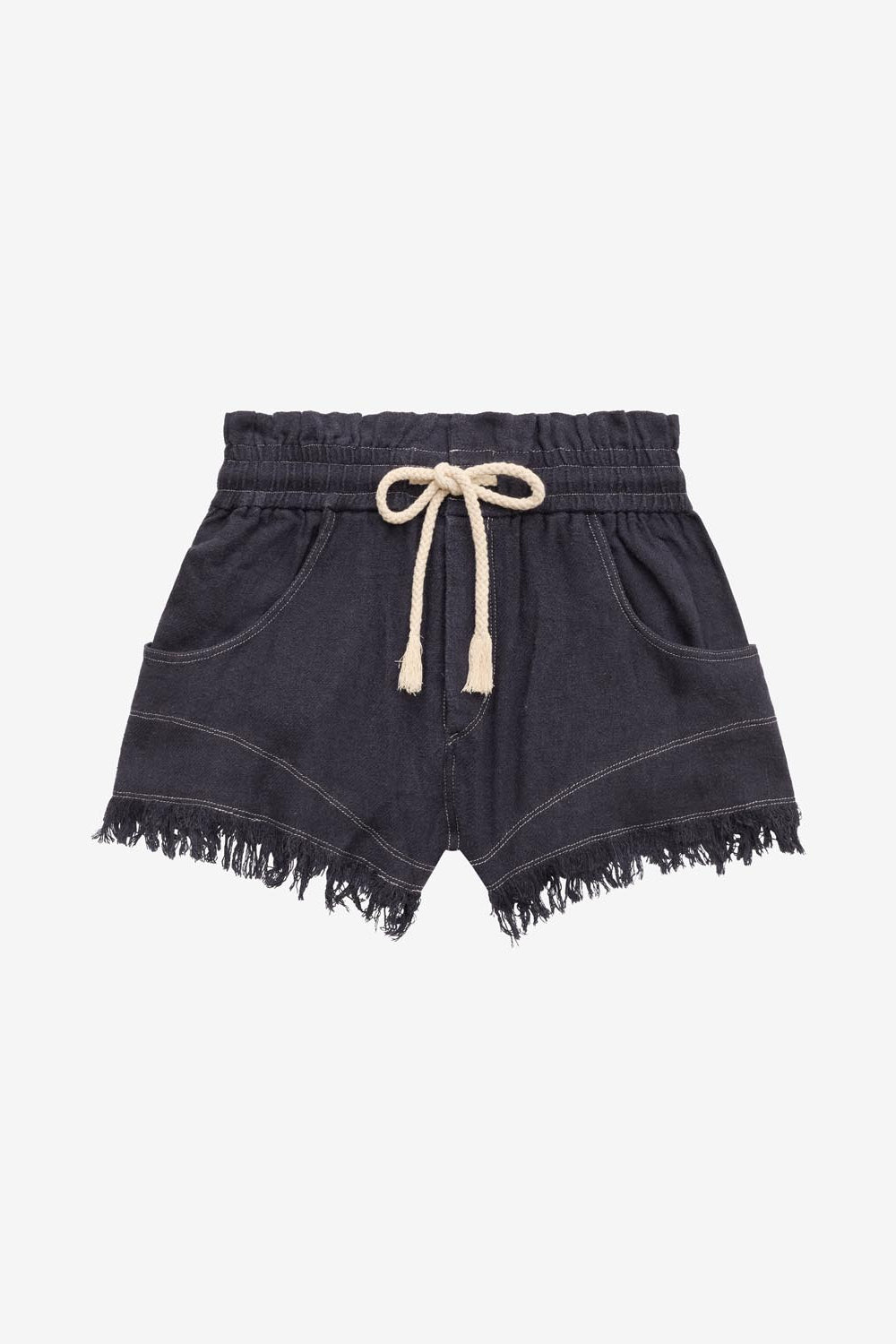 Short talapiz - Noir délavé - Woman - 1