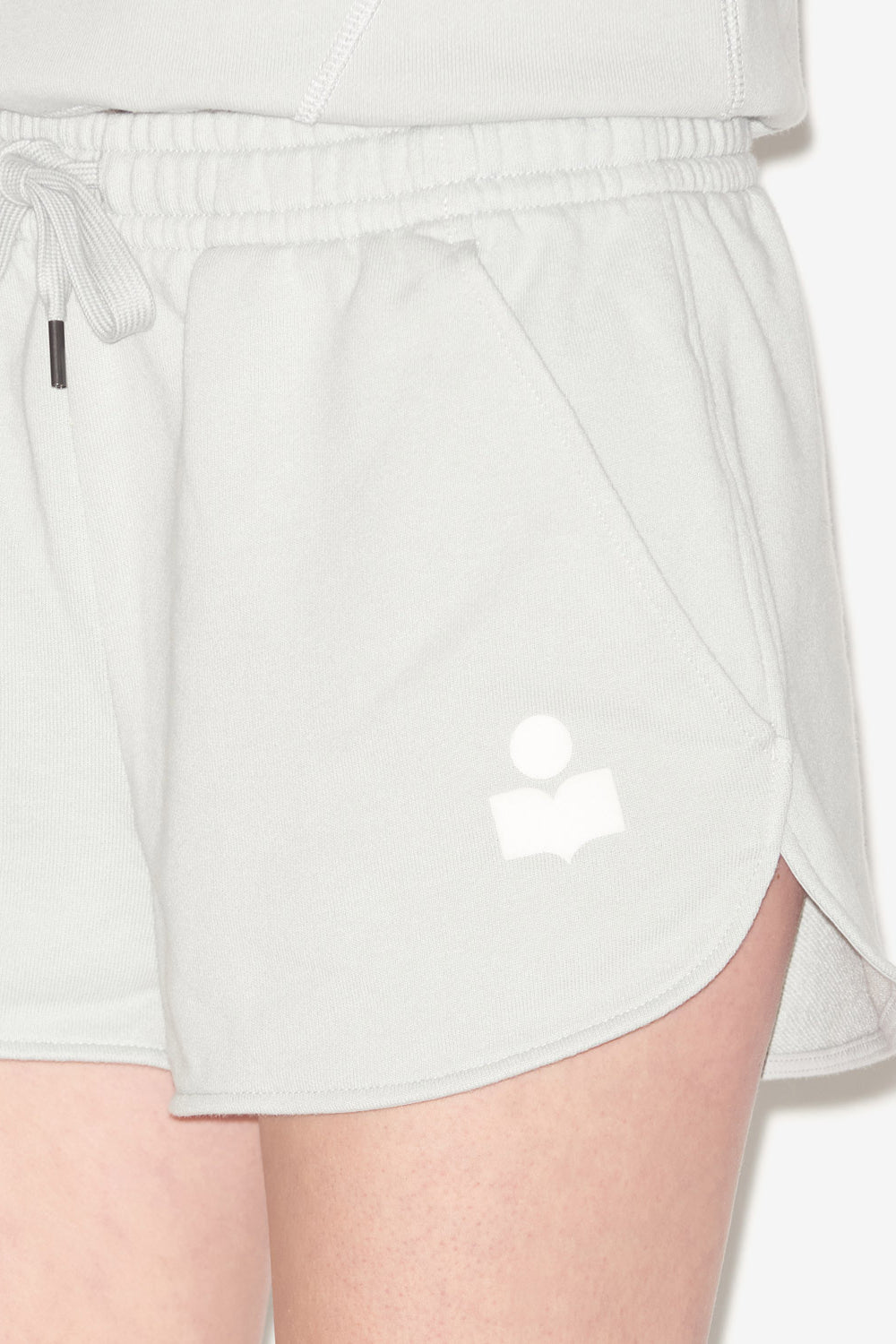 Mifa shorts - Light blue and ecru - Woman - 3