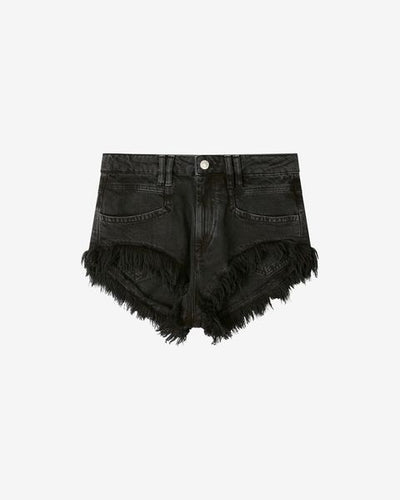 Short en denim eneidao - Noir délavé - Woman - 5