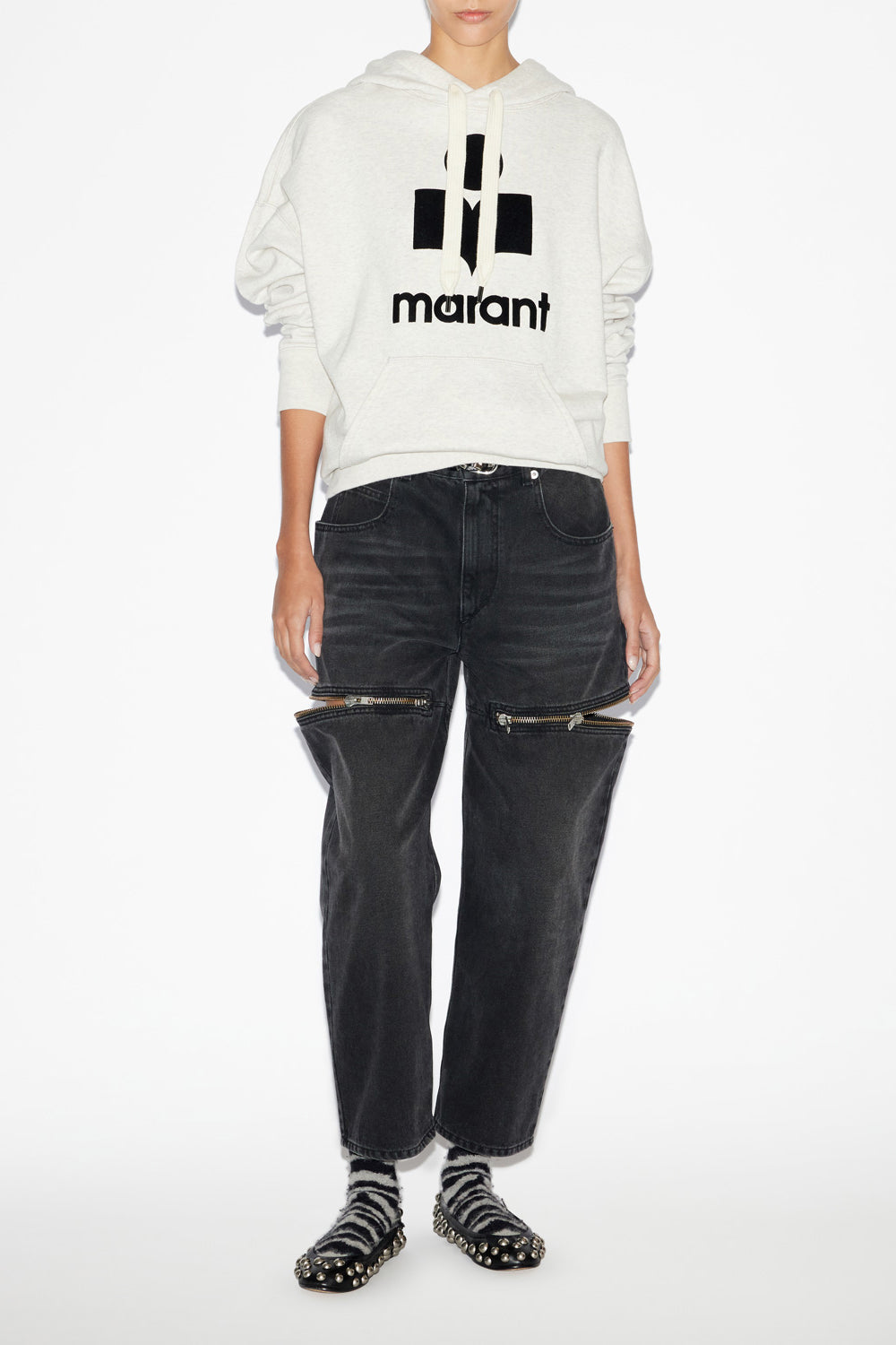 Sweatshirt mansel - Naturfarben - Woman - 2