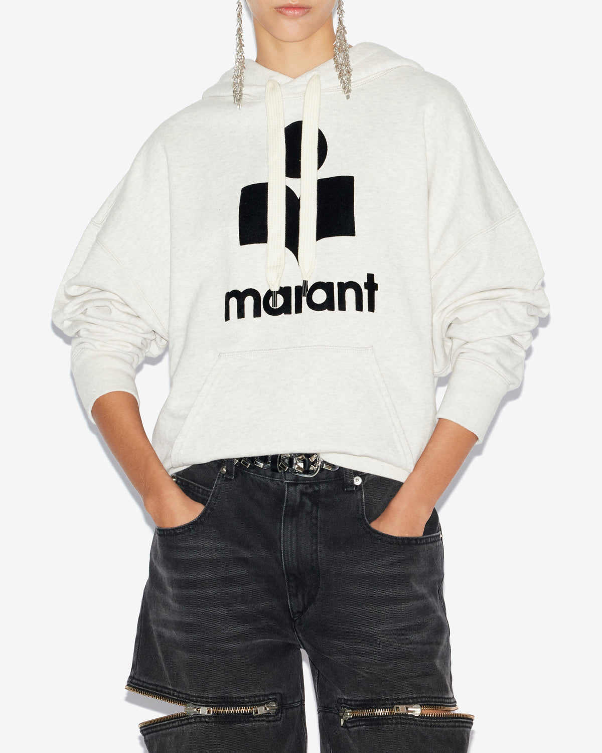 Isabel marant hooded sweatshirt hotsell