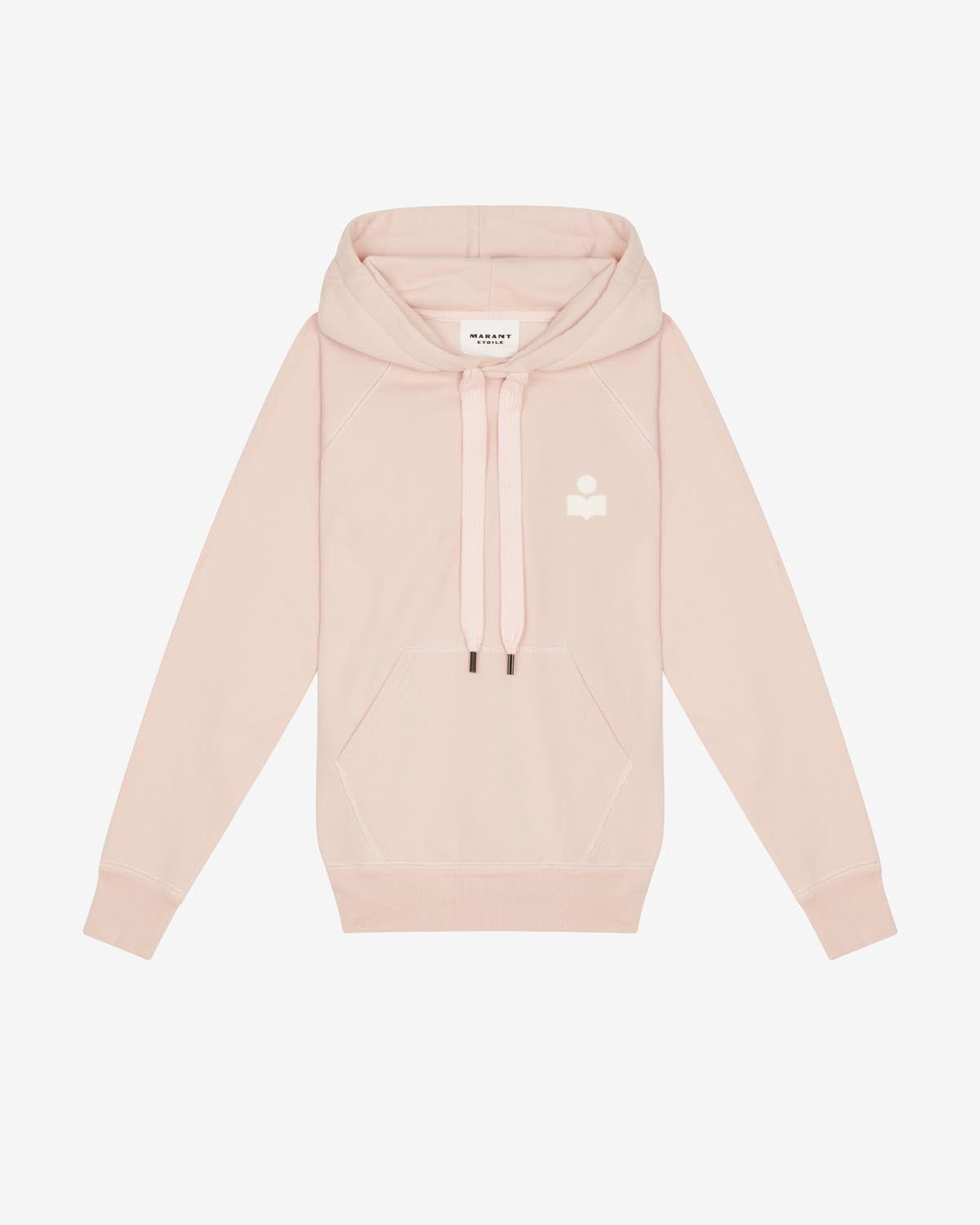 Hoodie malibu mit logo Woman Pearl rose-ecru 2