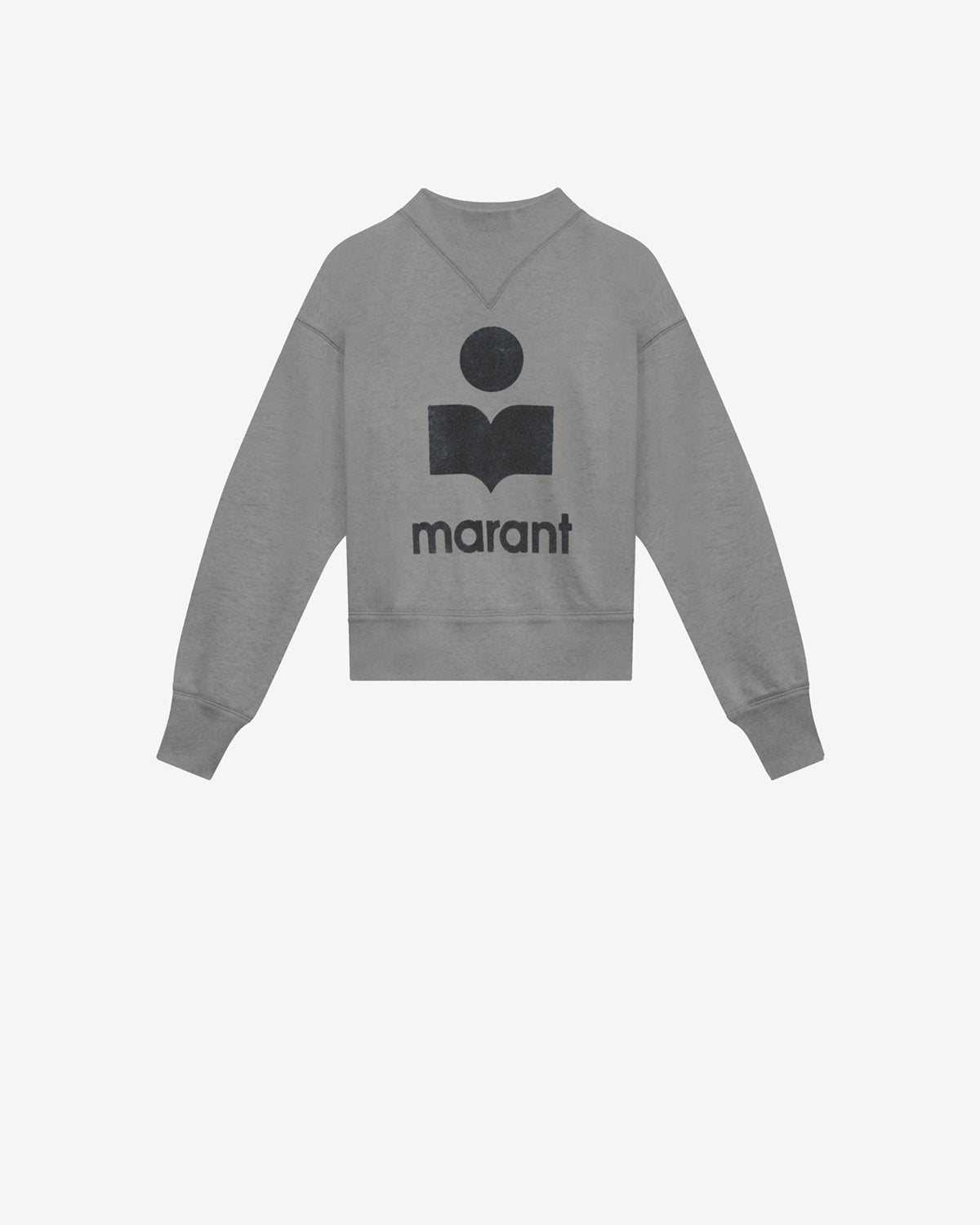Sweatshirt moby aus baumwolle mit logo - Slate - Woman - 5