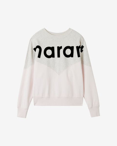 Sweatshirt bicolore "marant" houston - Rose clair - Woman - 5