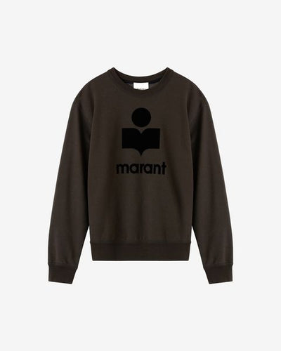 Mikoy jersey embroidered logo sweatshirt - Black - Man - 5