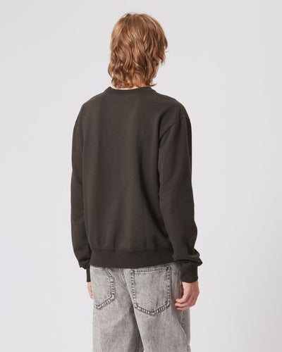 Mikoy jersey embroidered logo sweatshirt - Black - Man - 4