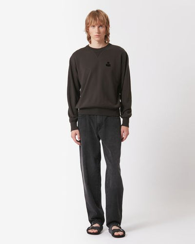 Mike sweatshirt - Black - Man - 1