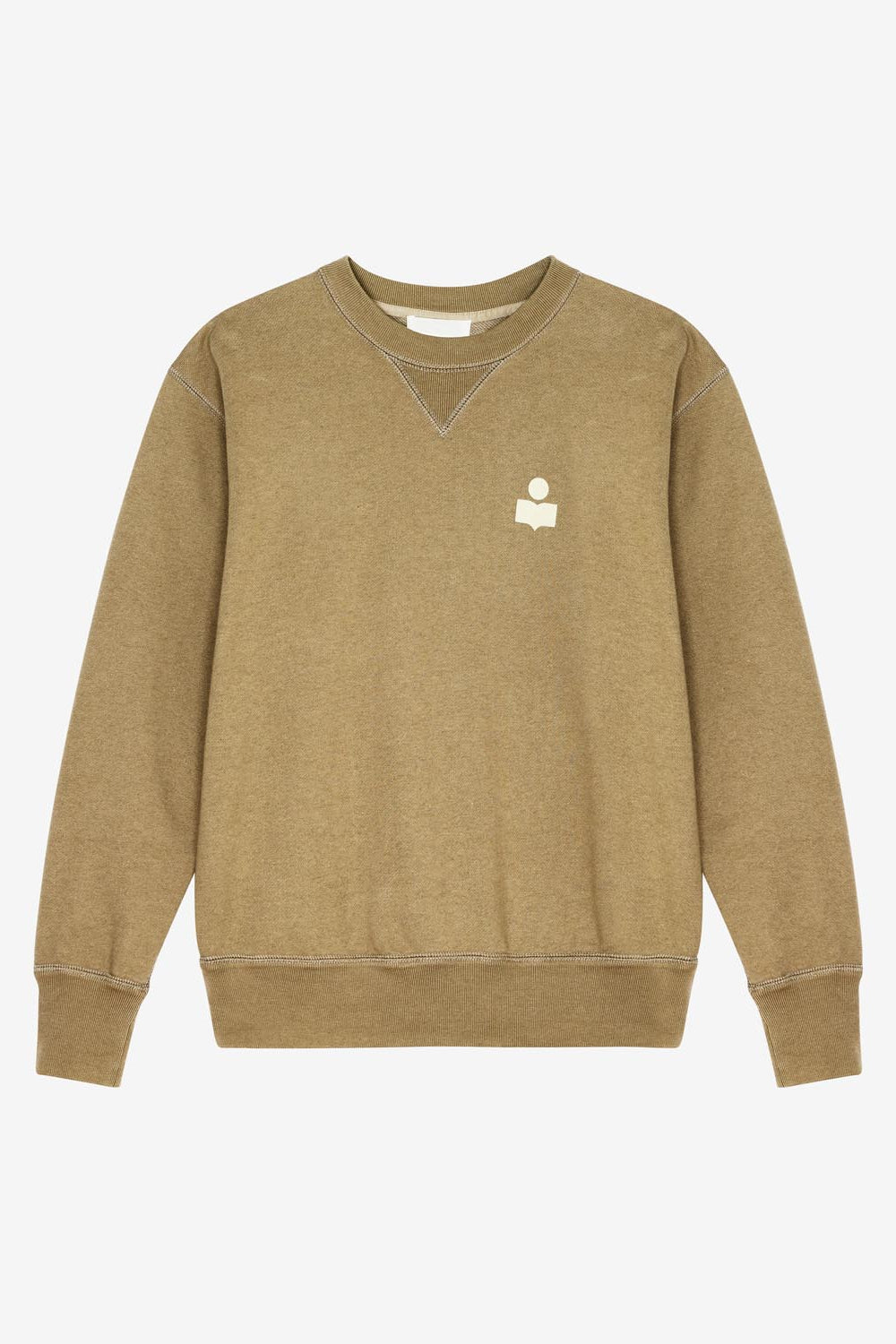 Sweatshirt mike - Kaki-écru - Man - 2