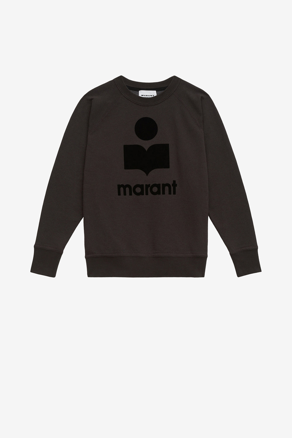 Sweatshirt millyny aus baumwolle mit logo - Schwarz gewaschen - Woman - 1