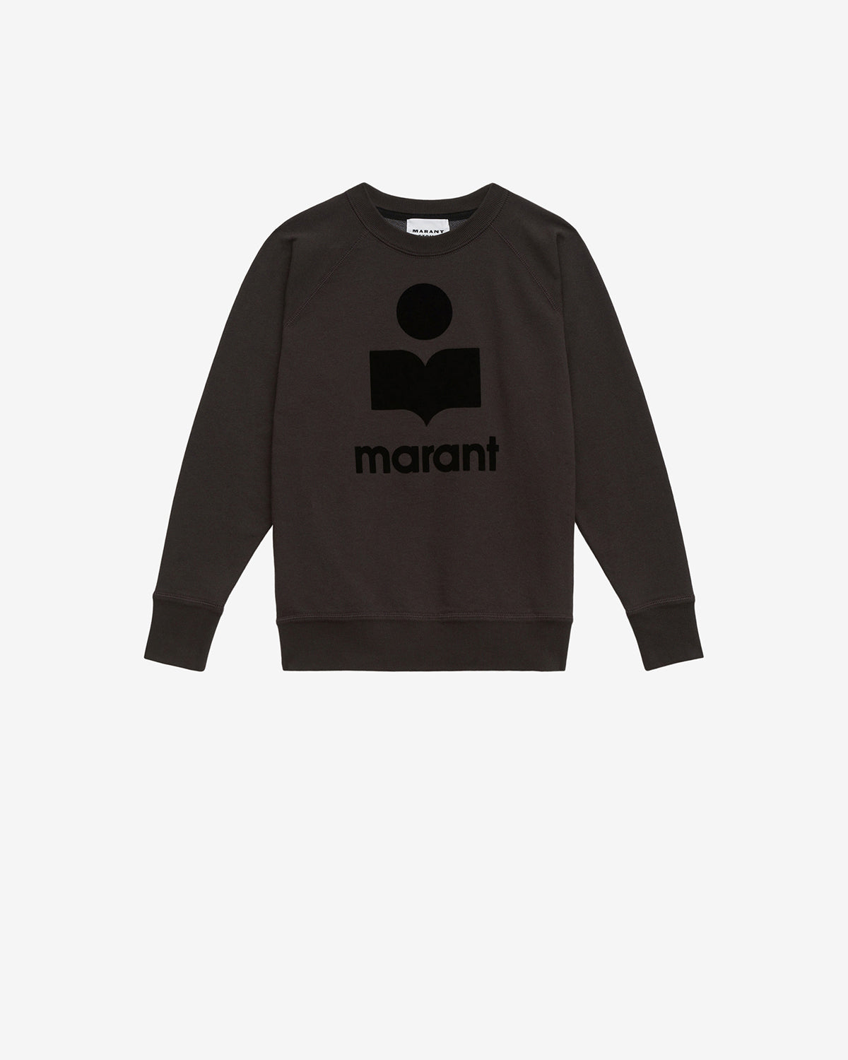 Felpa millyny in cotone con logo - Nero lavato - Woman - 5