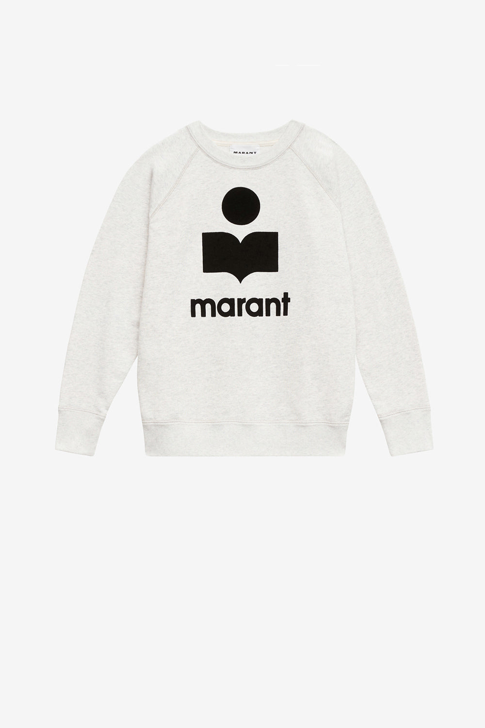 Sweatshirt millyny aus baumwolle mit logo - Naturfarben - Woman - 1
