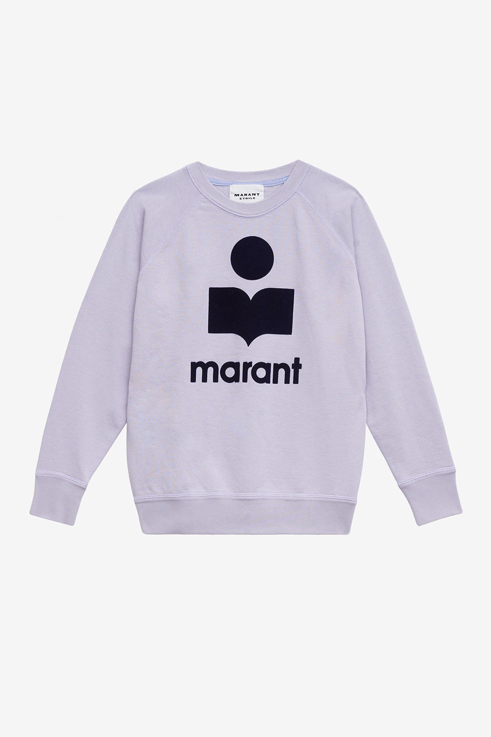 Sweatshirt millyny en coton à logo  - Lilac/dark navy - Woman - 1
