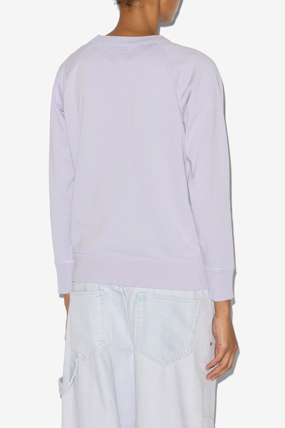 Sweatshirt millyny en coton à logo  - Lilac/dark navy - Woman - 5