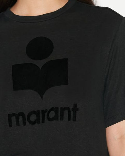 Zewel short-sleeve logo t-shirt - Black - Woman - 4