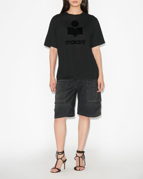 ISABEL MARANT ブラックシャツ ZOELINE TEE SHIRT Woman black | ISABEL MARANT Official online store