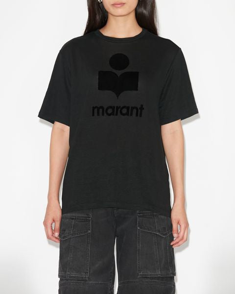 Zewel Tee-Shirt Woman black | ISABEL MARANT Official online