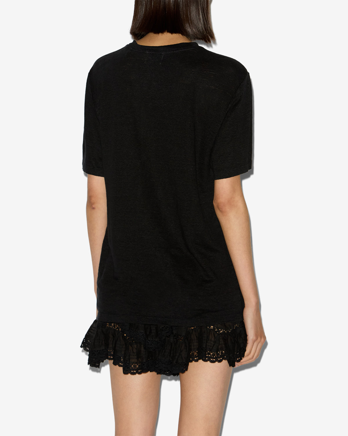 Zewel short-sleeve logo t-shirt - Black - Woman - 8