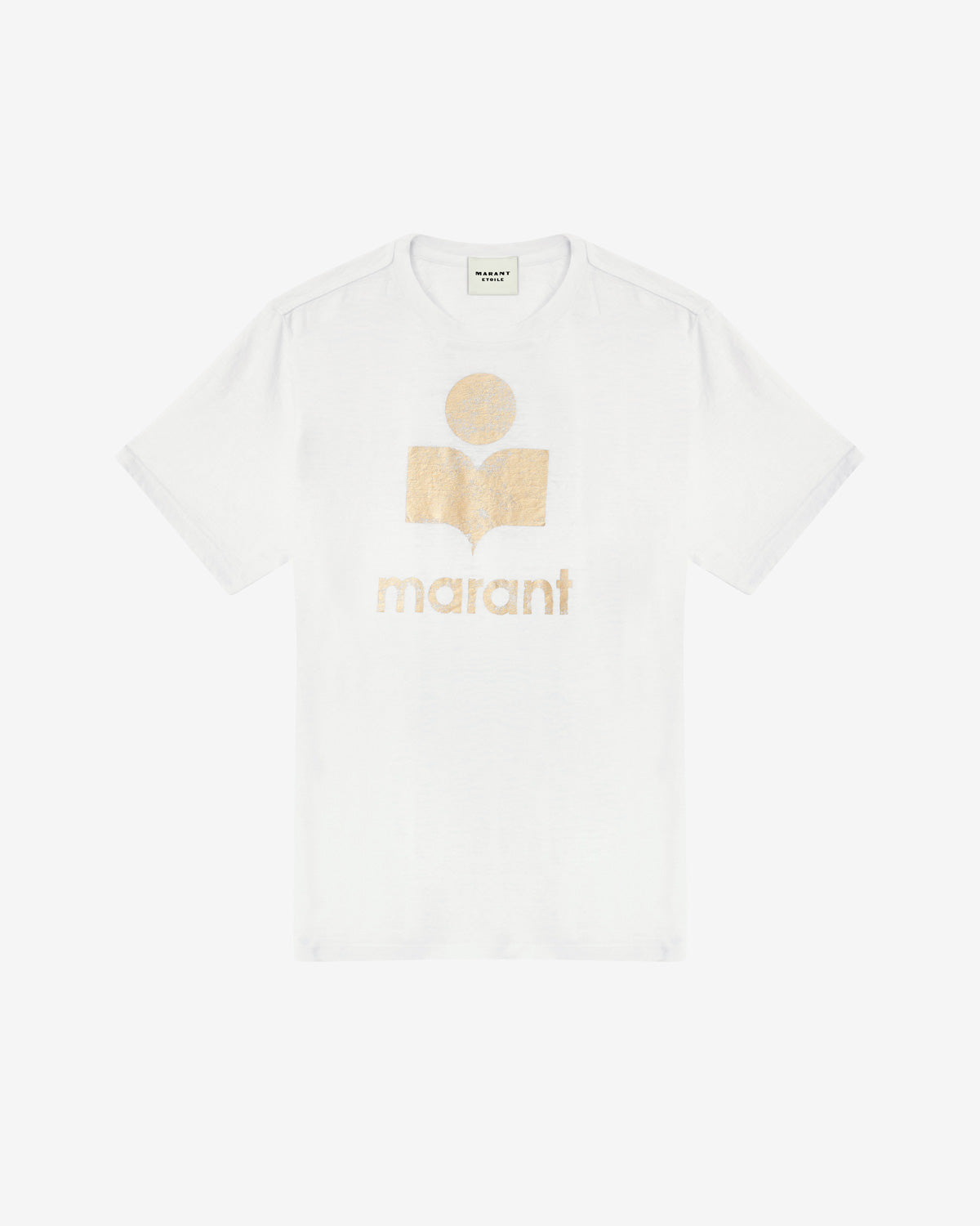 Zewel tシャツ Woman White-light gold 1