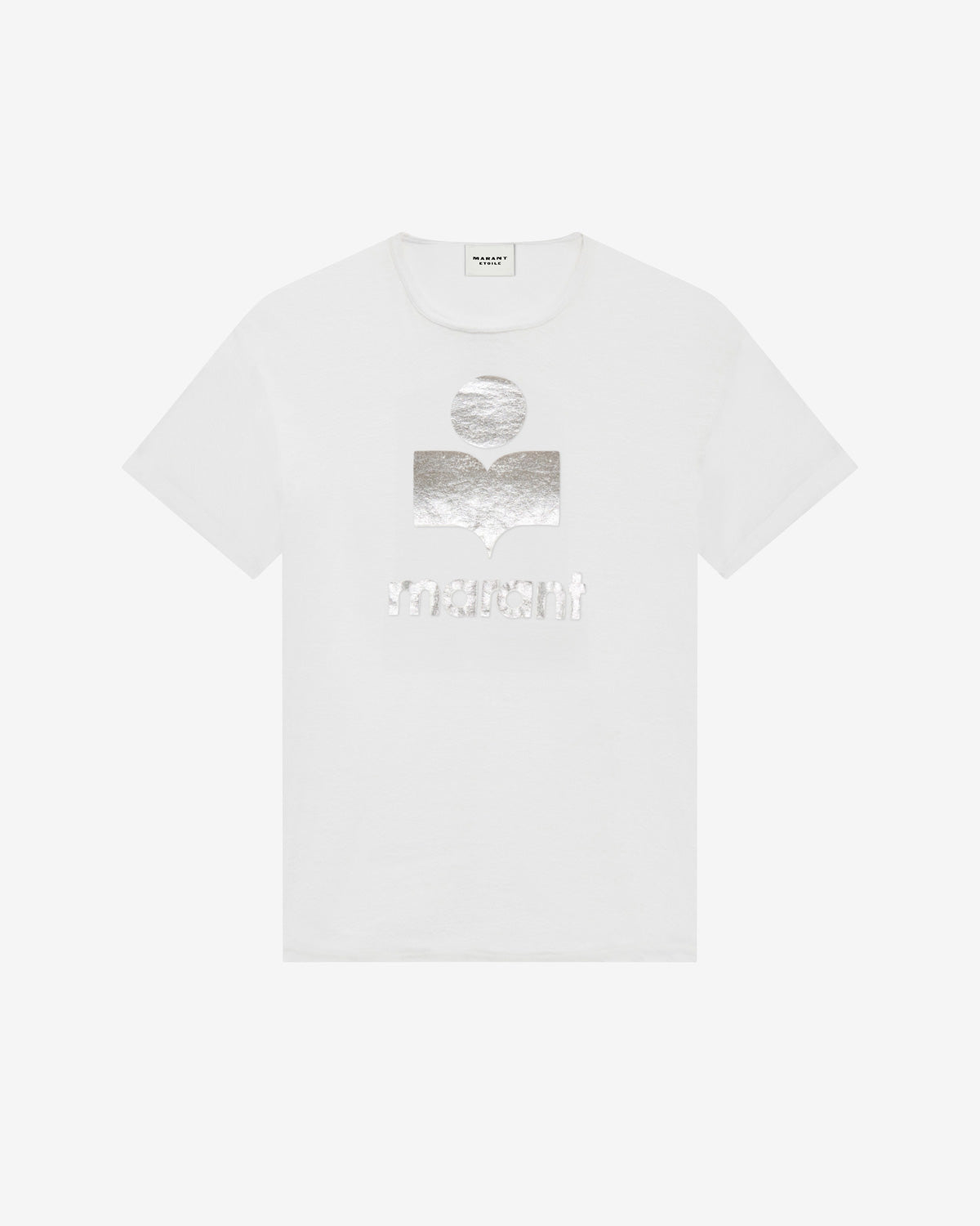 Koldi linen logo t-shirt - 하얀색 - Woman - 5