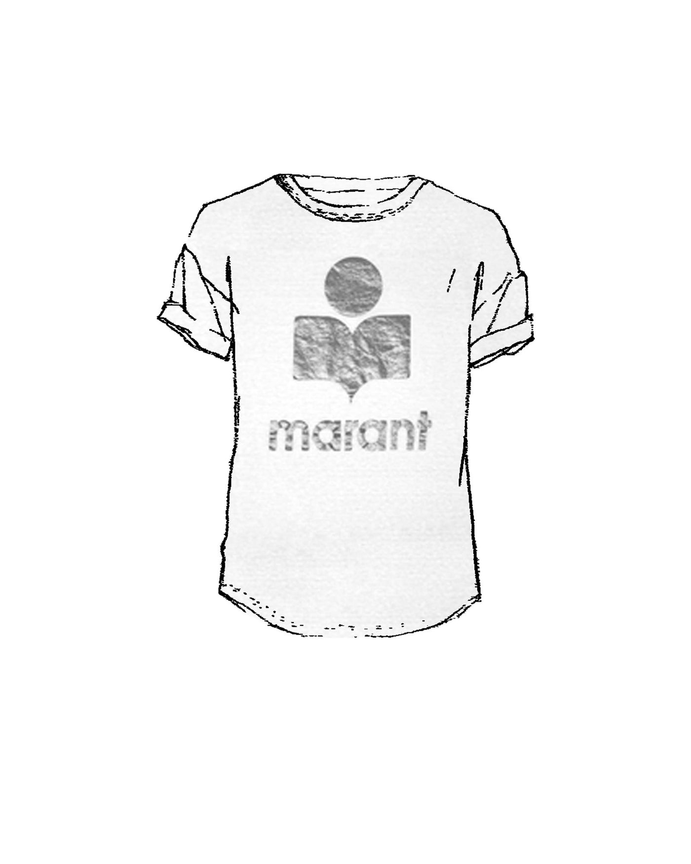 Koldi tee shirt in 0 linen - White - Woman - 1