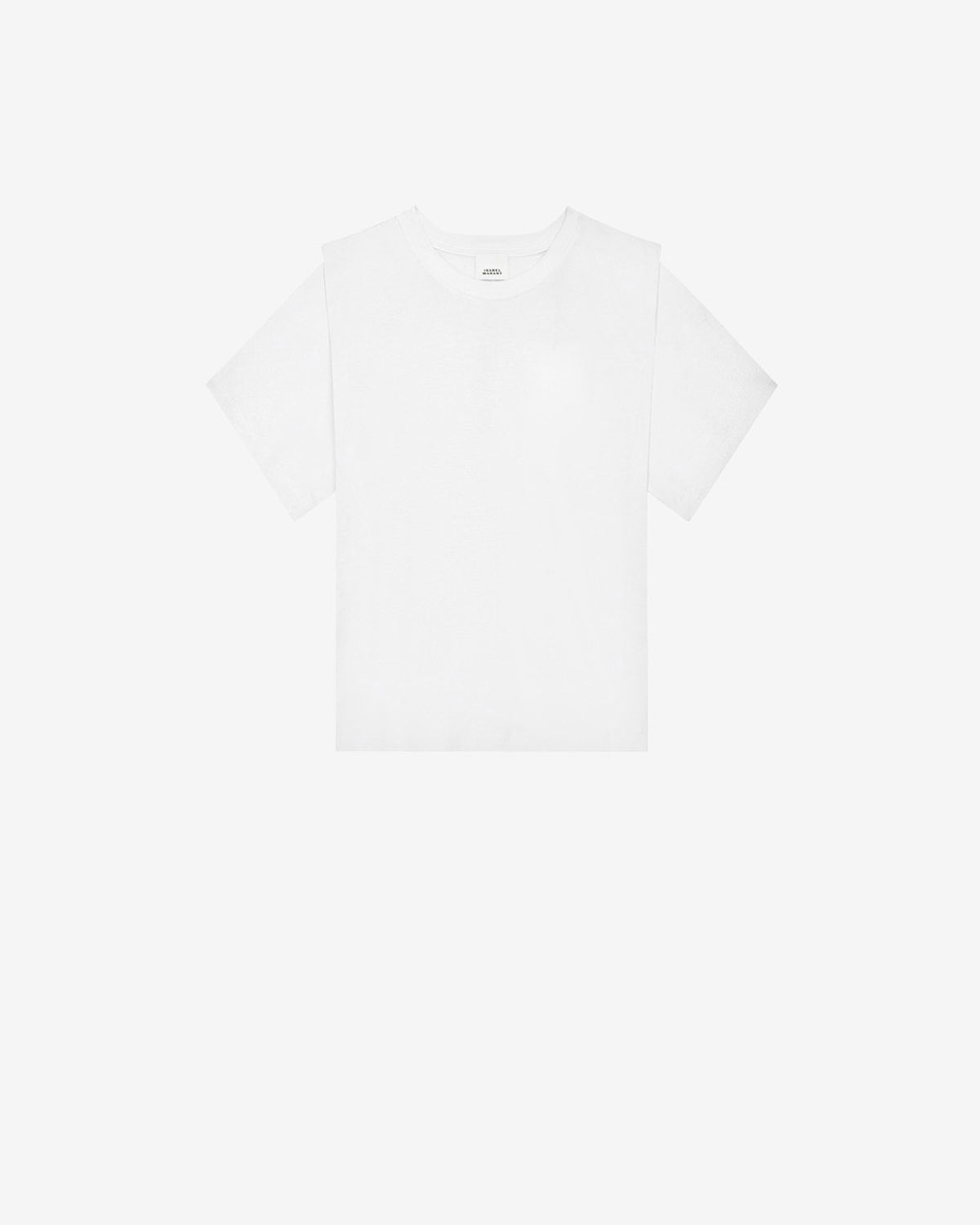 T-shirt zelitos aus einfarbiger baumwolle mit kurzen ärmeln - Weiß - Woman - 5