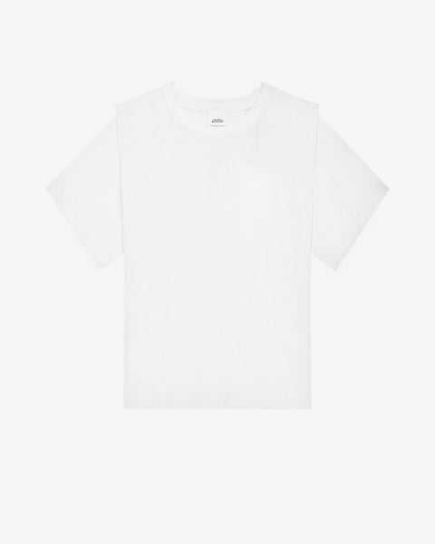 T-shirt zelitos aus baumwolle Woman Weiß 1