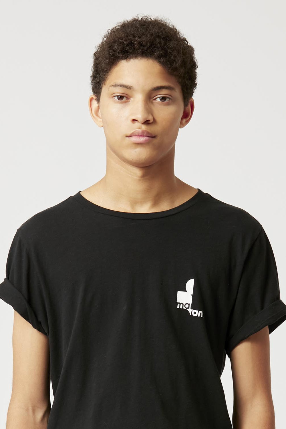 Zafferh 코튼 로고 티셔츠 - 검은색 - Man - 3