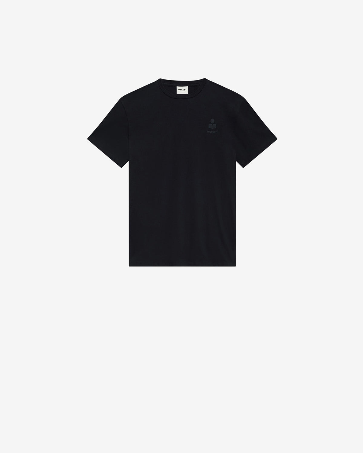 Camiseta con logotipo de algodón liso aby - Negro - Woman - 5
