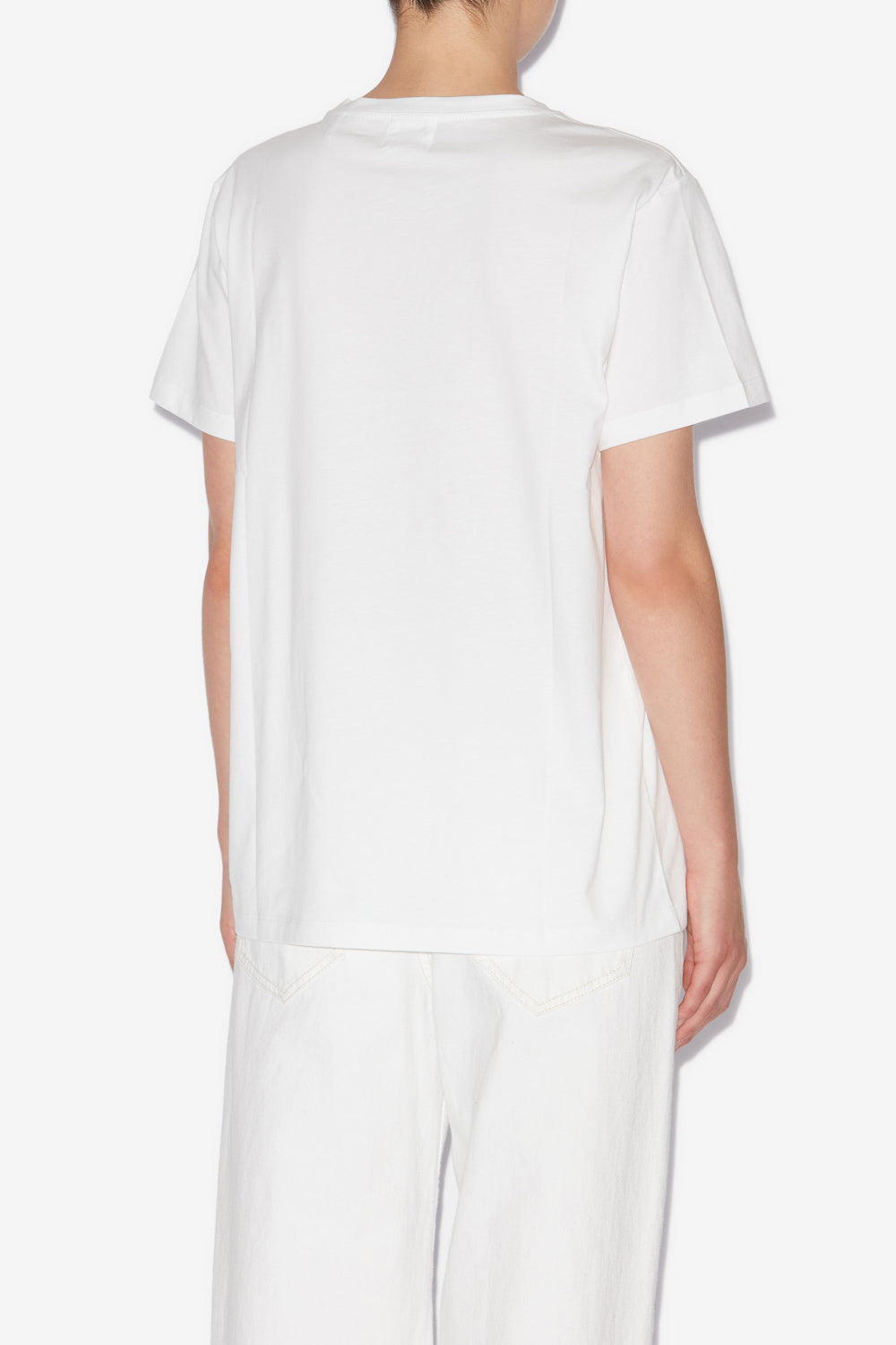 Aby 無地 コットン ロゴ入りtシャツ - 白 - Woman - 5