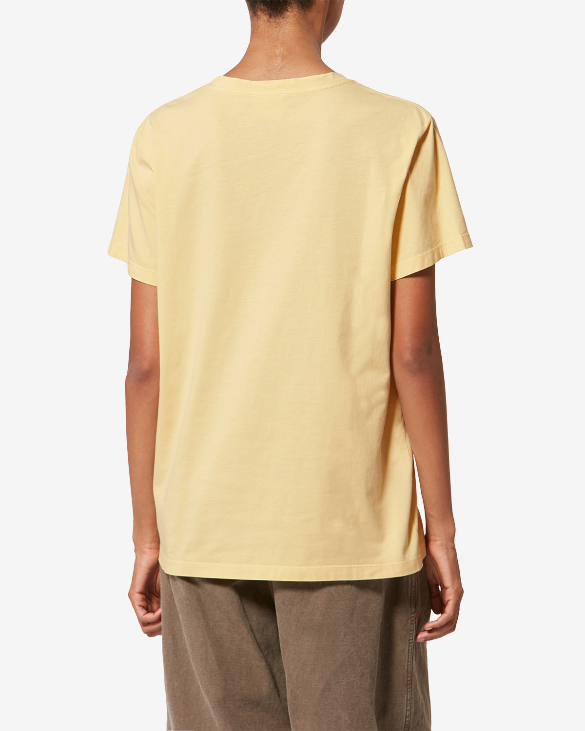 Camiseta de manga corta de algodón aby - Butter-ecru - Woman - 4