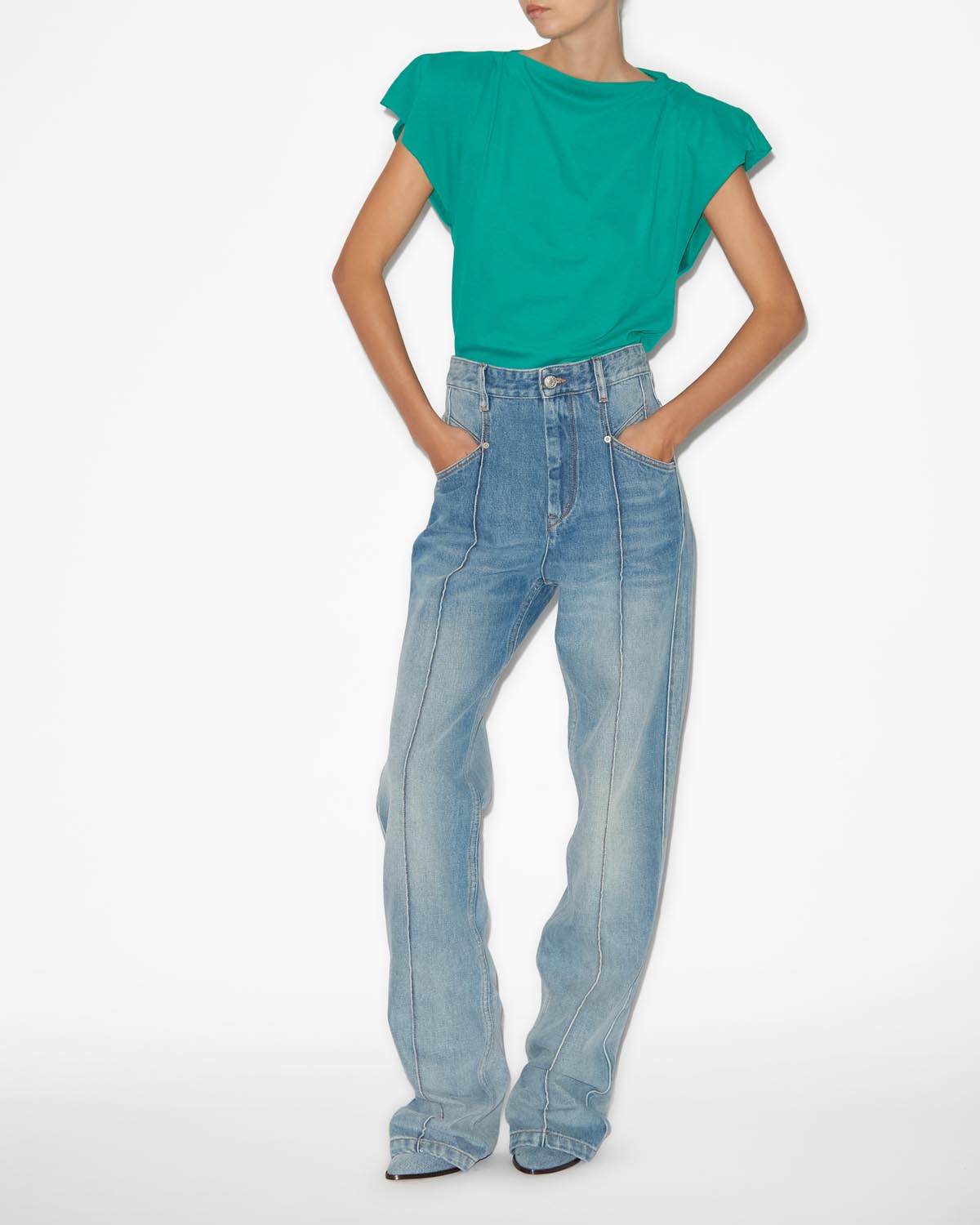 Sebani tee-shirt Woman Green 10