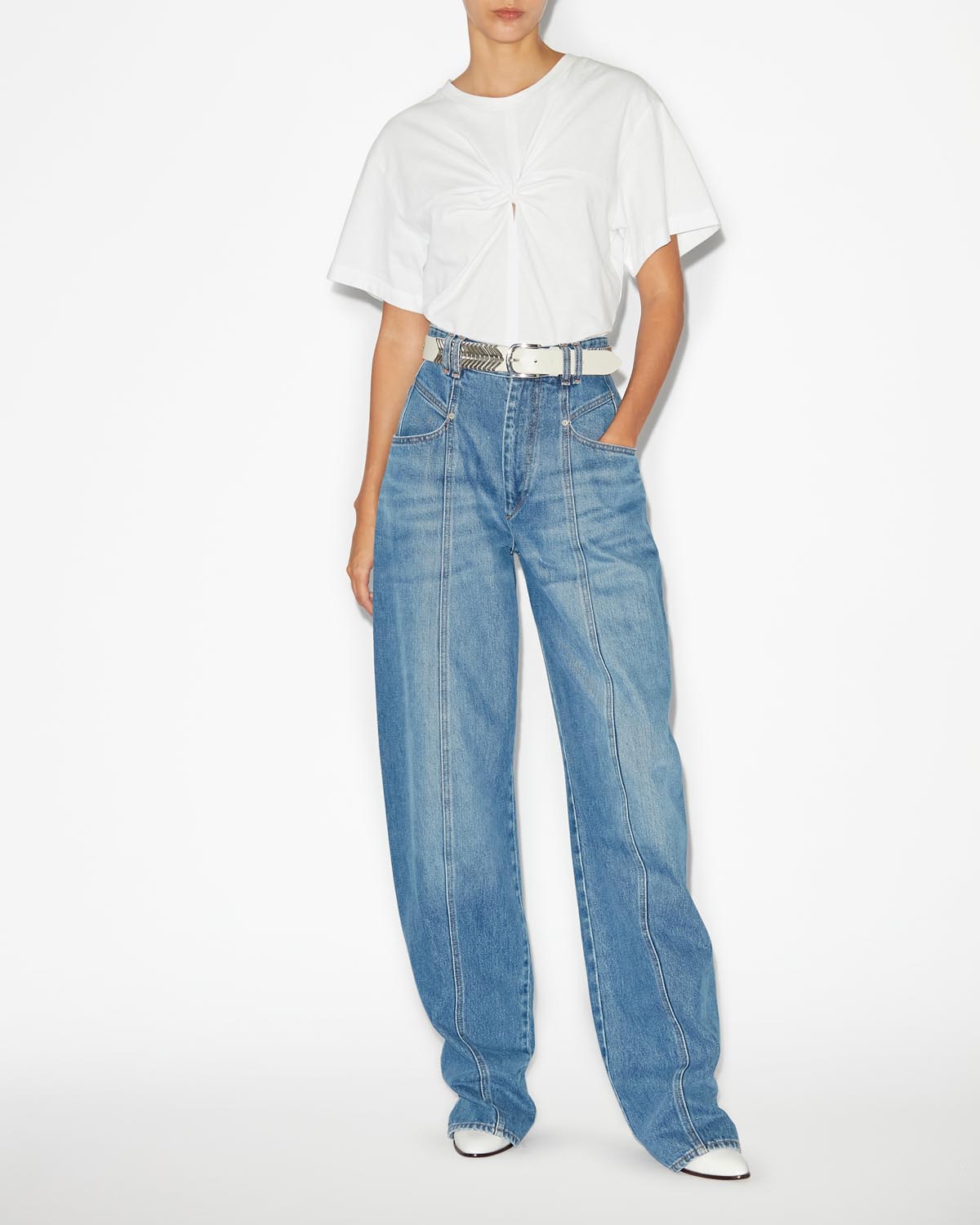 Zuria tee-shirt - White - Woman - 2