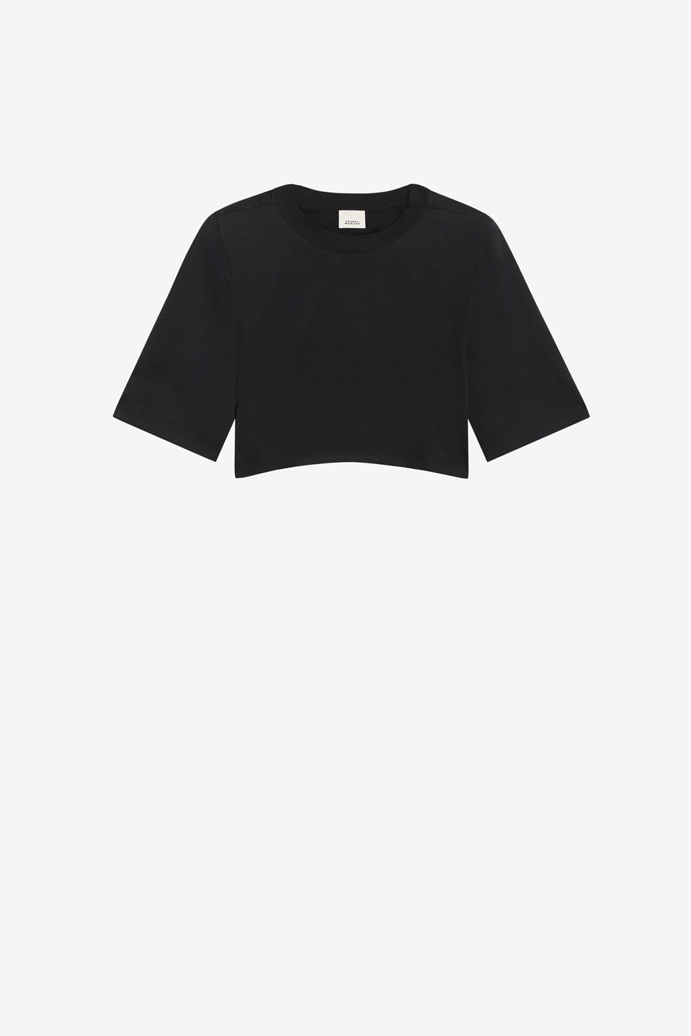 Kurzes t-shirt zaely aus baumwolle - Schwarz - Woman - 2