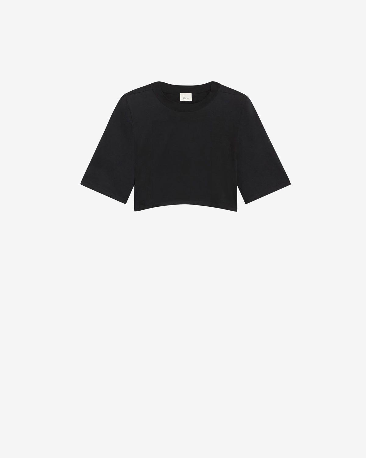 Zaely short cotton t-shirt - Black - Woman - 10